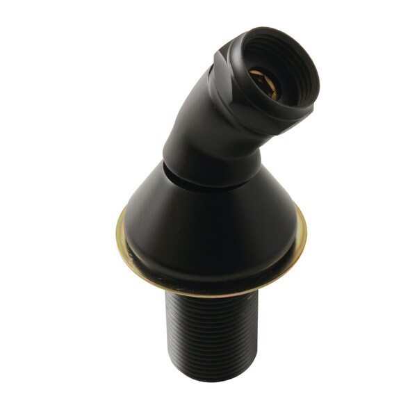 Deck Mount Hand Shower Holder for Roman Tub Faucet, Matte Black